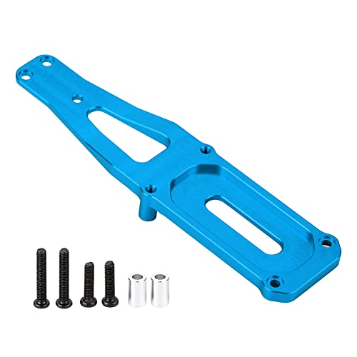 lvifloae Fernbedienungsauto -Auto Stoßdämpfer Absorber -Set, vordere Stoßdämpfer Metallplatte für WL -Spielzeuge 12423 LKW -Auto R/C Hop -Up -Teile (Blue 0008B) von lvifloae