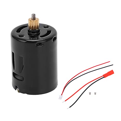 lvifloae Hochgeschwindigkeit 52000 U/min 6V Motor -Upgrade Teil Aluminiumlegierung 12T Motor WPL D12 RC -Auto von lvifloae