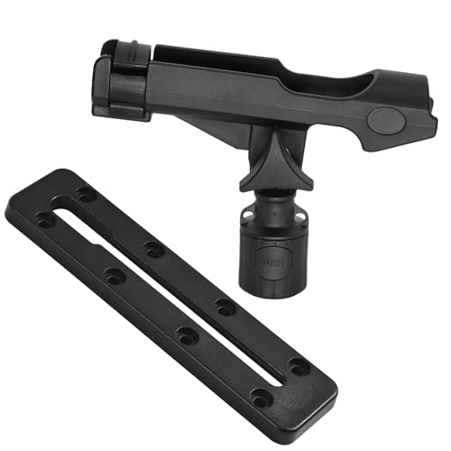 lvifloae Kajak Angelrutenhalter Gleishalterung 360 Einstellbare T -Schraube für Kanubootfischereihalterhalter Boot Zubehör 2 Stcs lvifloae Kajak Angelrutenhalter Gleishalterung 360 Einstellbare T -Schraube für Kanubootfischereihalterhalter Boot Zubehör 2 Stcs von lvifloae