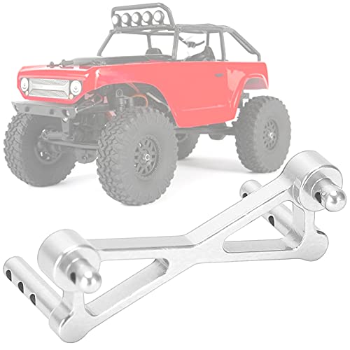 lvifloae SCX24 Body Mount Accessoire, RC Aluminium -Legierung vorder (Silber) von lvifloae