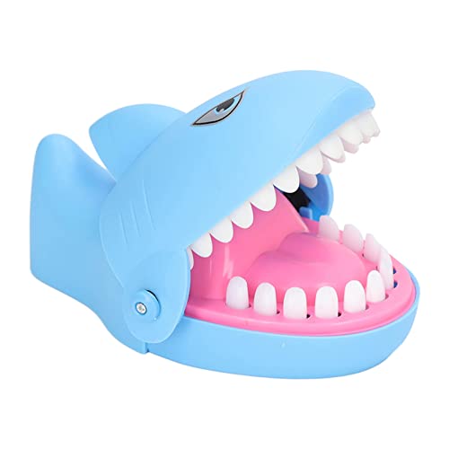 lvifloae Zahnarzt Zähne Spielzeug Zahnarzt Spiel Stressabbau Sharkbanz Hai Spiel Zahnarzt Spielzeug Eltern Kind Interaktive Hai Beißen Finger Hai Spiele für Kinder im Alter von 4-8 Jahren (Azul) von lvifloae