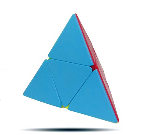 lvl25 Pyraminx Würfel, 2 x 2, selbstklebend, Pyraminx, Geschwindigkeit und große Drehung, LEVEL25 von lvl25