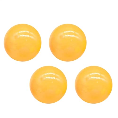 Klebriger Ball, leuchtende Decke Zappelnspielzeug, sanftes sensorisches Spielzeug, leuchtet bei Dunkelheit, 4-Pack, 4,5 cm, für Kinder und Erwachsene ideal für Fokus und Unterhaltung zu Hause, Workj o von lwxij