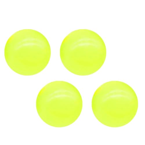 Klebriger Ball, leuchtende Decke Zappelnspielzeug, sanftes sensorisches Spielzeug, leuchtet bei Dunkelheit, 4-Pack, 4,5 cm, für Kinder und Erwachsene ideal für Fokus und Unterhaltung zu Hause, Workj o von lwxij