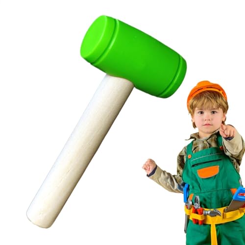 lwxij Holzhammerspielzeug, Holzhammerspielzeug,Pädagogische Simulation Mallet-Spielzeug - Kinder-Rollenspielspielzeug, realistische Wartungswerkzeuge für Zuhause, Kindergarten, Kindergarten von lwxij