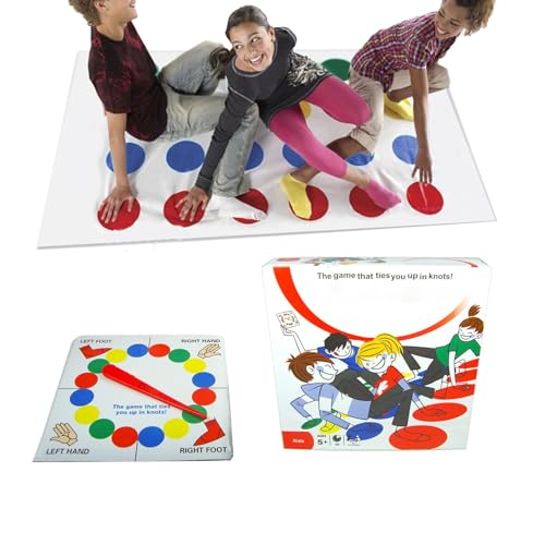 lyanny Familien-Bodenspiele,Bodenspiele für Kleinkinder | Körperbalance-Spielset,Interaktives Familien-Balance-Spiel, Multiplayer-Balance-Partyspiel, Indoor-Balance-Spiel für und Mädchen von lyanny