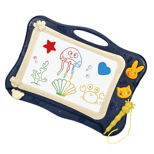 lyanny Kids Magnetic Zeichenbrett, Doodle Board für Kinder, Magnettafel Kinder Mit 2 Briefmarken für 3 4 5 Jahre alte Kinder von lyanny