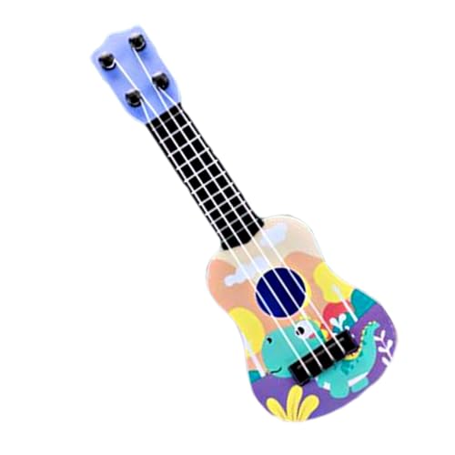 lyanny Kindergitarre Gitarre Musikspielzeug Ukulele Instrument Musik-Ukulele-Gitarre, 4-saitige Kinder-Ukulele für Mädchen, Vorschulkinder, Anfänger von lyanny