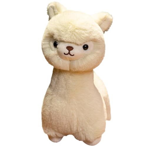 lyanny Lama-Plüschtier, Alpaka-Plüschtier, 20 cm, Stofftier, Alpaka-Puppe, Plüschtier, Umarmungskissen, weiches, Flauschiges Kissen für Kinder, und Mädchen von lyanny