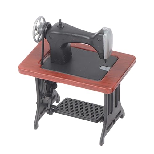 lyanny Miniatur Nähmaschine Spielzeug Für Puppenhaus | Puppenwelt Miniaturmöbel Nähmaschine | Maßstab 1 24 Vintage Szenendeko Einrichtungszubehör | Für Arbeitszimmer Schlafzimmer Wohnzimmer Und lyanny Miniatur Nähmaschine Spielzeug Für Puppenhaus | Puppenwelt Miniaturmöbel Nähmaschine | Maßstab 1 24 Vintage Szenendeko Einrichtungszubehör | Für Arbeitszimmer Schlafzimmer Wohnzimmer Und von lyanny