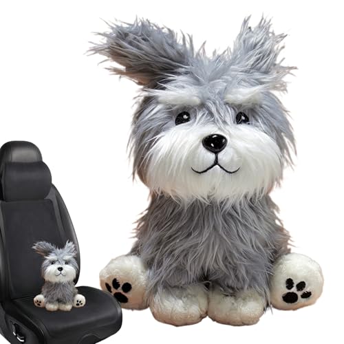 lyanny Plüschhund Spielzeug Für Kinder - Realistisches Plüsch Schnauzer Modell | Schlafbegleiter, Niedliches Plüschtier Für Erwachsene Jugendliche Mädchen lyanny Plüschhund Spielzeug Für Kinder - Realistisches Plüsch Schnauzer Modell | Schlafbegleiter, Niedliches Plüschtier Für Erwachsene Jugendliche Mädchen von lyanny