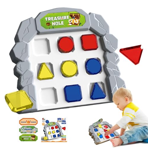 lyanny Schatzsuche-Brettspiel, interaktives STEM-Puzzle-Spielset, interaktives Tischspielset, Lernspielzeug zum Denken, für Mädchen, Jungen ab 3 Jahren von lyanny