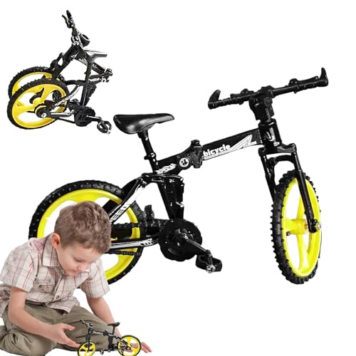 lyanny Spielzeug-Finger-Radfahren, Mini-Fahrradspielzeug, Stressspielzeug Finger Radfahren, Mini-Spielzeugmodell zum Stressabbau, Partygeschenke, Fingerspielzeug, Goodie-Bag-Stuffer für Kinder und von lyanny
