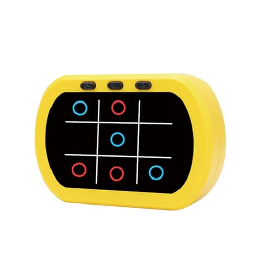 lyanny Tic-Tac-Toe Elektronisches Spiel, Noughts and Crosses-Spiel, Klassische Schachbrettspiele, Handheld-Puzzlespielkonsole, tragbare Reisespiele, Fidgets-Spielzeug für Kinder und Erwachsene von lyanny