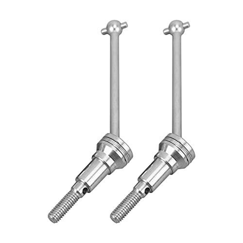 lyrlody RC Frontantriebswelle Aluminiumlegierung Hochfruchtungsregelregelungsachse für 1/16 RC -Auto mit Silberfarbe mit 16889A 16889 S1601 S1602 Kompatibel lyrlody RC Frontantriebswelle Aluminiumlegierung Hochfruchtungsregelregelungsachse für 1/16 RC -Auto mit Silberfarbe mit 16889A 16889 S1601 S1602 Kompatibel von lyrlody