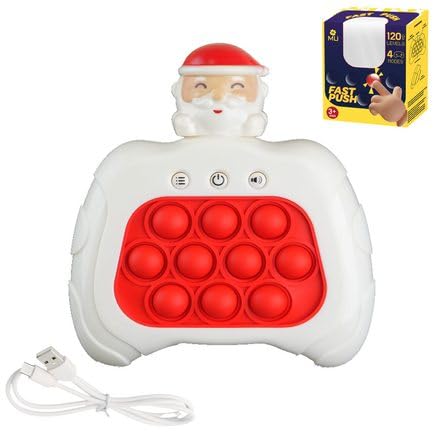 【Keine Batterien erforderlich】 m Mu Wiederaufladbares Pop It Elektronisches Spiel, 4 Modi, 120 Stufen, Aus Silikon.Quick Push Pop It V2.0 Kinder Und Erwachsene. Fidget Toys 【Keine Batterien erforderlich】 m Mu Wiederaufladbares Pop It Elektronisches Spiel, 4 Modi, 120 Stufen, Aus Silikon.Quick Push Pop It V2.0 Kinder Und Erwachsene. Fidget Toys von m MU