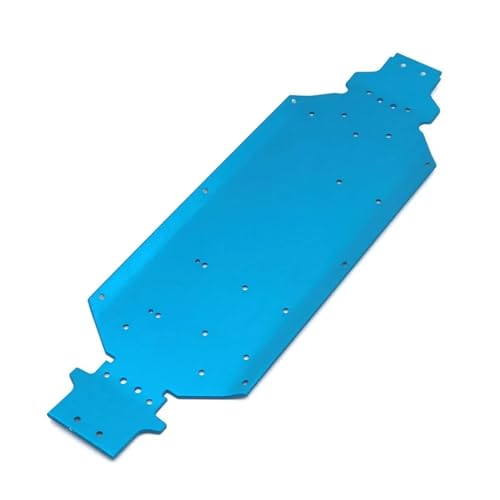 Upgrade Metallrahmen Grundplatte Chassis kompatibel mit 1/12 RC Automodellen 124016 124017 124018 124019 Nachrüstteile(Blue) von mGFWZK