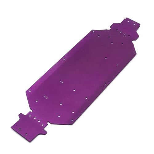 Upgrade Metallrahmen Grundplatte Chassis kompatibel mit 1/12 RC Automodellen 124016 124017 124018 124019 Nachrüstteile(Purple) von mGFWZK