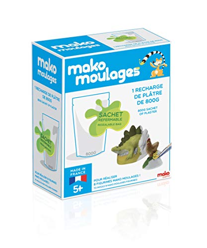 Mako Moulages 39004 Tier Kreatives Kit, Weiß von mako moulages