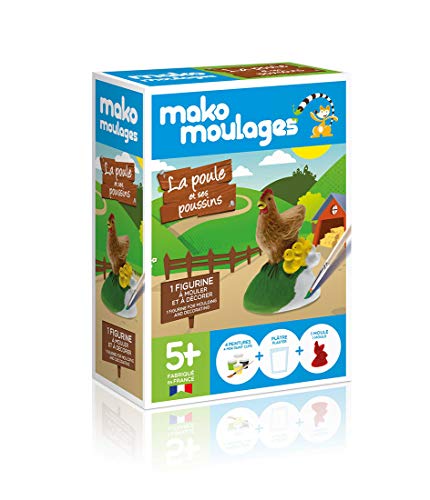 Mako Moulages 39044 La Poule et SES Poussins Kreatives Kit von mako moulages