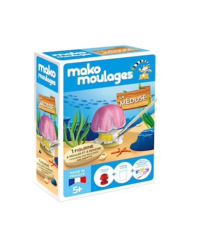 Mako - Moulding - Die Qualle - kreatives Freizeit-Kit - Gips und Farbe Gouache - 5 Farben für die Personalisierung - Made in France - für Kinder von 5 Jahren - 39102 Mako - Moulding - Die Qualle - kreatives Freizeit-Kit - Gips und Farbe Gouache - 5 Farben für die Personalisierung - Made in France - für Kinder von 5 Jahren - 39102 von mako moulages