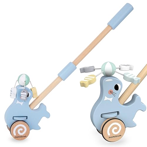 Mamabrum Lauflernspielzeug Holz Robbe – Holzspielzeug Schiebetier für Kinder – Unterstützt das Laufenlernen, Spielzeug ab 18 Monaten Mamabrum Lauflernspielzeug Holz Robbe – Holzspielzeug Schiebetier für Kinder – Unterstützt das Laufenlernen, Spielzeug ab 18 Monaten von mamabrum