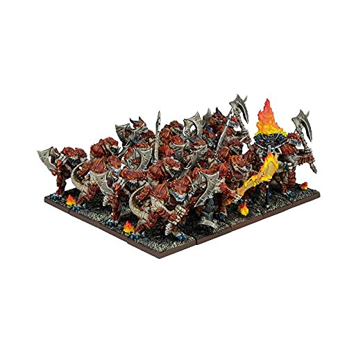 Kings of War: Forces of Nature Salamander Regiment von mantic