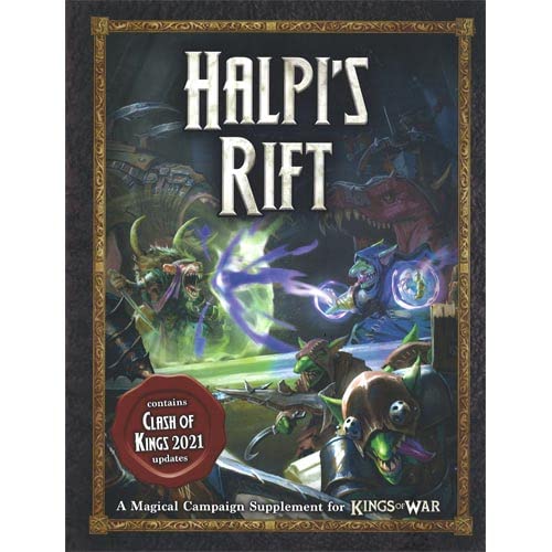 Kings of War: Halpi's Rift Kampagne Buch von mantic