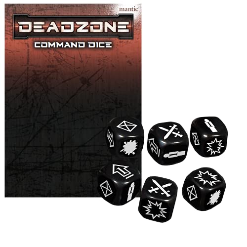 Mantic Deadzone Command Würfelpackung von mantic