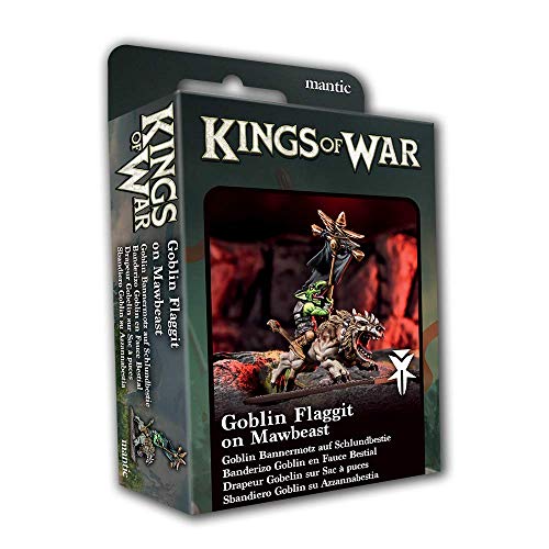 Mantic Entertainment Kings of War Goblins Flaggit auf Mawbeast von mantic