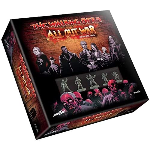 Mantic Games WD001 - Walking Dead - all Out War - Tabletop Zombie Game - Includes 28mm Miniatures x18 Mantic Games WD001 - Walking Dead - all Out War - Tabletop Zombie Game - Includes 28mm Miniatures x18 von mantic