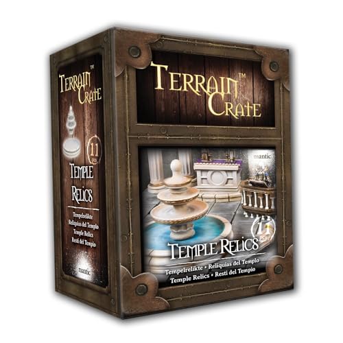 Terrain Crate Temple Relics Mantic Games D&D Gelände PNP Tempelrelikte von mantic