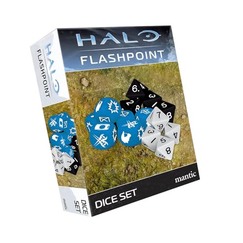 Halo: Flashpoint Tabletop Miniatures Game Expansion Dice Booster (14 Dice) von mantic