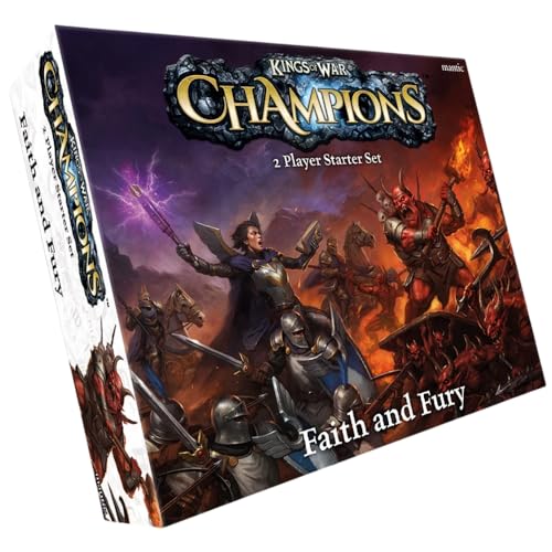 mantic Games, Kings of War Champions: Faith & Fury 2-Player Set mantic Games, Kings of War Champions: Faith & Fury 2-Player Set von mantic