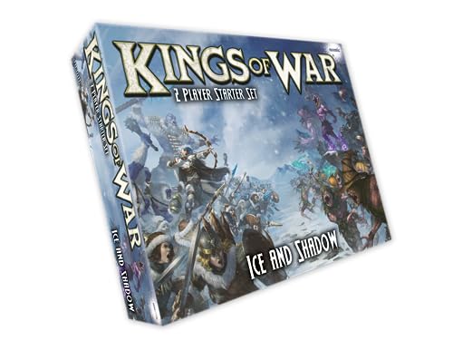 Mantic Games Kings of War Starter-Set: EIS und Schatten - Wargame - 2 Spieler - Ab 14 Jahren - Deutsch von mantic