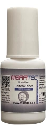 marfitec © Modellbau Reifenkleber 10g - Flex - Pinsel-Flasche von marfitec