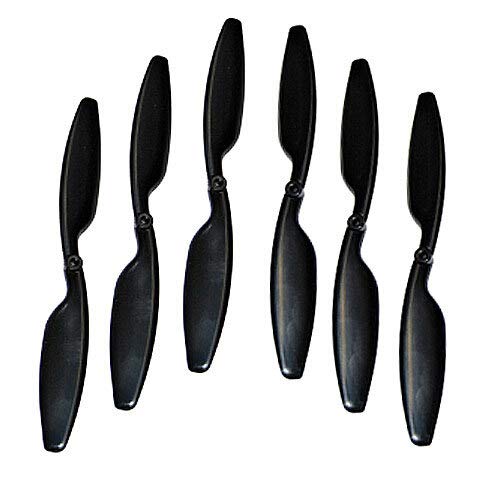 marfitec 3 Paar Propeller 5 x 3,0" (5030) 3 x CW + 3X CCW Luftschrauben, 6 Stück schwarz von marfitec