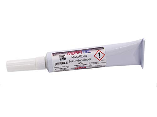 marfitec Modellbau Sekundenkleber Gel 20g Tube von marfitec