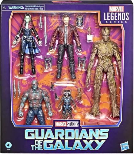 Marvel Legends Guardians of The Galaxy Actionfiguren-Box-Set, 15,2 cm, Guardians Multipack von Marvel