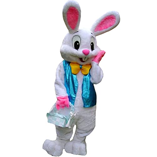 mascotshop Kostüm Osterhasen Kaninchen Hasen Maske Kostüm Erwachsene Größe Halloween von UBCM