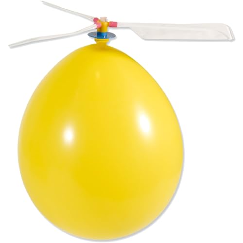 matches21 HOME & HOBBY Ballon Helikopter Hubschrauber DIY Holz Bastelset für Kinder ab 7 Jahren Lern-Bausatz von matches21 HOME & HOBBY