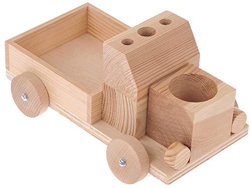 matches21 HOME & HOBBY Notiz-Express DIY Holz Bastelset für Kinder ab 8 Jahren 20x12x12 cm Bausatz von matches21 HOME & HOBBY