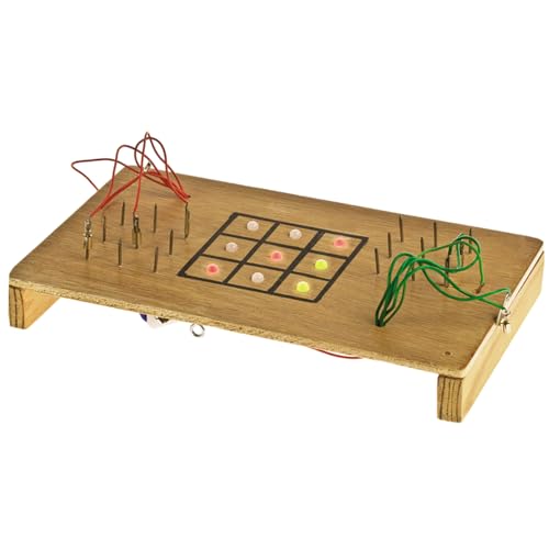 matches21 HOME & HOBBY Tic-Tac-Toe DIY Holz Bastelset für Kinder ab 12 Jahren Spiel-Bausatz von matches21 HOME & HOBBY