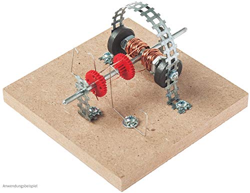 matches21 einfacher Elektromotor Bausatz Elektrobausatz Funktionsmodell Motor Bastelset Werkset für Kinder ab 12 Jahren von matches21 HOME & HOBBY