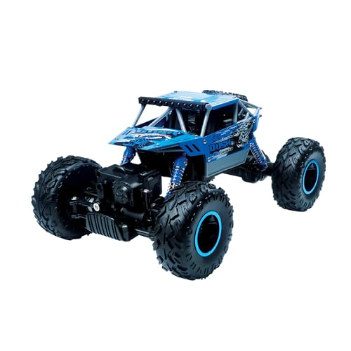 maxlife Robustes Ferngesteuertes Auto Offroad MXRC-300-4x4 Antrieb - Geschwindigkeit 8 km/h - Auto mit Fernbedienung - Aluminiumchassis Große Räder - Ideal RC Car für Kinder und Erwachsene von maxlife