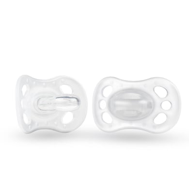 Medela Baby Schnuller New Born 0-2 Monate UNO transparent, 2 Stück von medela baby