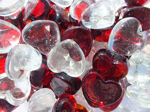 55 Glas Murmeln Herz - Murmel Tasche - MeineMurmeln 55 Glas Murmeln Herz - Murmel Tasche - MeineMurmeln von mesbilles