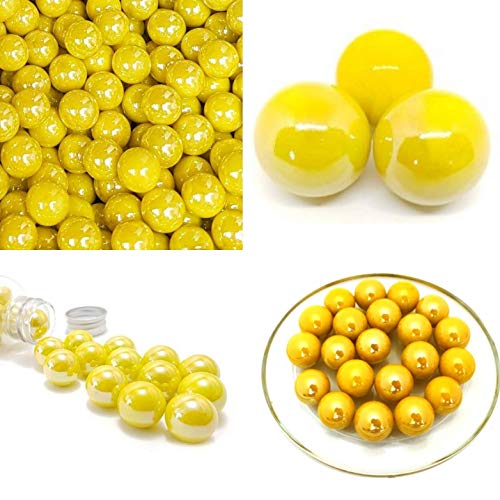 mesbilles MeineMurmeln - 10 Murmelns Glänzendes Gelb mesbilles MeineMurmeln - 10 Murmelns Glänzendes Gelb von mesbilles