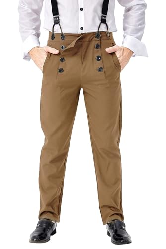 mewjoy Herren 70er Jahre Retro Schlaghose Vintage Disco Hose Casual 60er Jahre Bell Bottom Pants Outfits für Halloween Karneval Erwachsene XL mewjoy Herren 70er Jahre Retro Schlaghose Vintage Disco Hose Casual 60er Jahre Bell Bottom Pants Outfits für Halloween Karneval Erwachsene XL von mewjoy