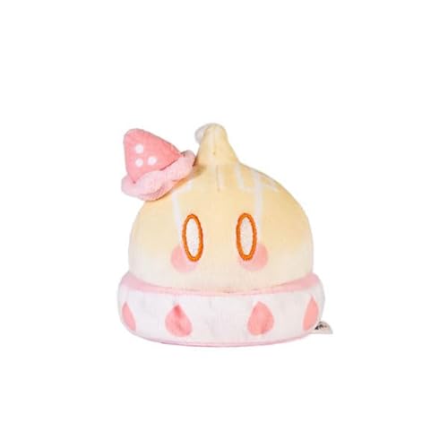 Genshin Impact Plüsch Slime Sweets Party Series Mutant Electro Slime Strawberry Cake Style 7 cm von miHoYo